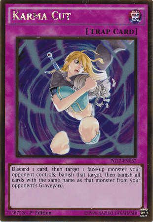Karma Cut [PGL2-EN067] Gold Rare - Josh's Cards