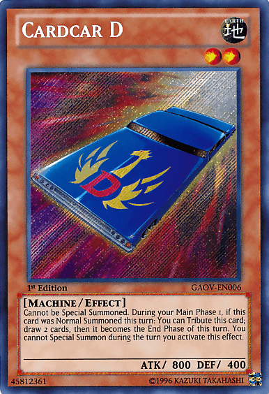 Cardcar D [GAOV-EN006] Secret Rare - Josh's Cards