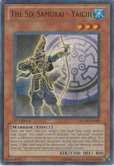 The Six Samurai - Yaichi [RYMP-EN088] Ultra Rare - Josh's Cards