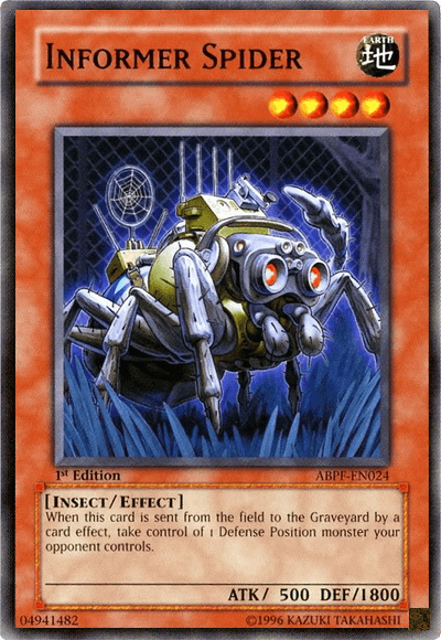 Informer Spider [ABPF-EN024] Common - Josh's Cards