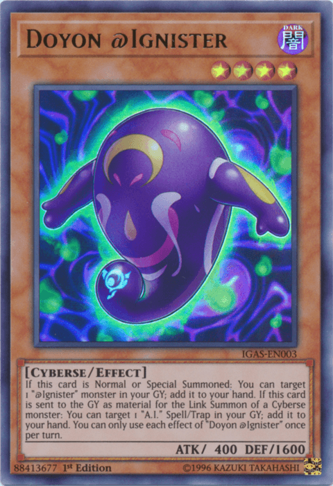 Doyon @Ignister [IGAS-EN003] Ultra Rare - Josh's Cards