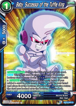 Baby, Successor of the Tuffle King (BT11-047) [Vermilion Bloodline 2nd Edition] Parallel Foil