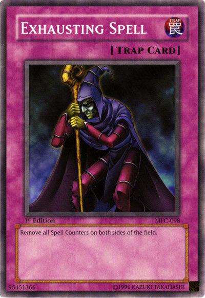 Exhausting Spell [MFC-098] Common - Josh's Cards