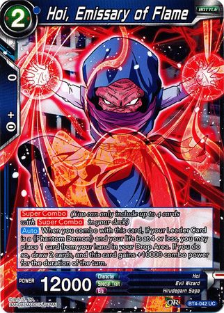 Hoi, Emissary of Flame (BT4-042) [Colossal Warfare] Parallel Foil