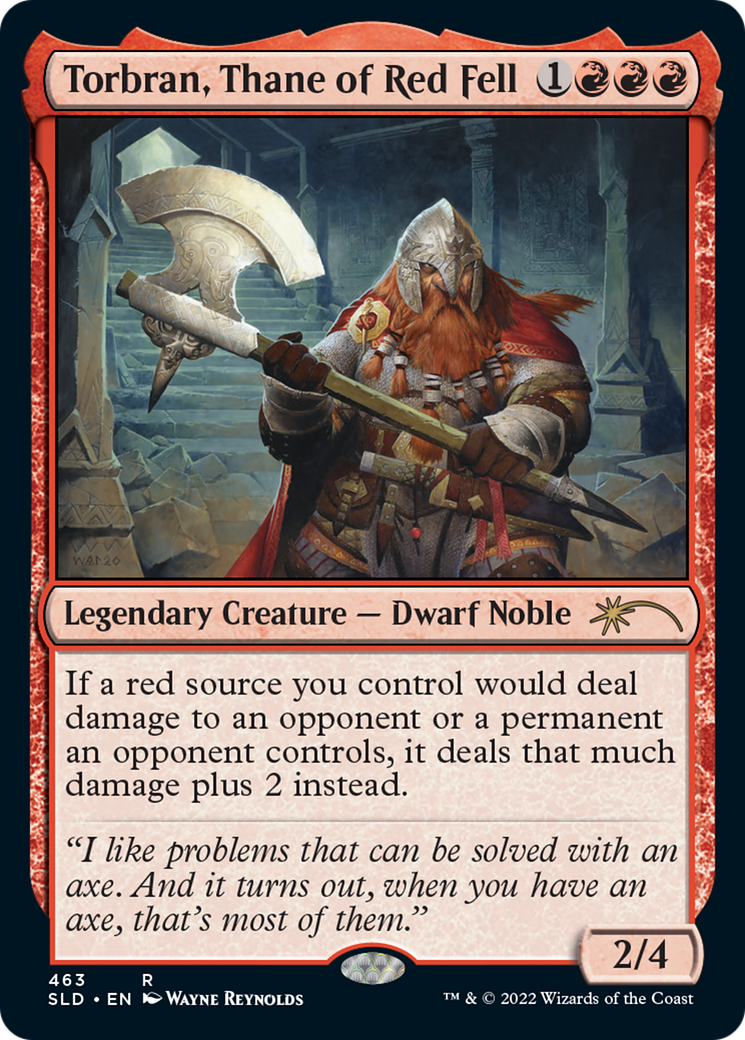 Torbran, Thane of Red Fell (SLD-463) - Secret Lair Drop