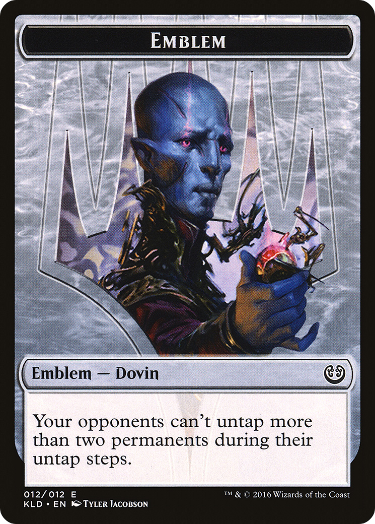Dovin Baan Emblem (KLD-012) - Kaladesh Tokens