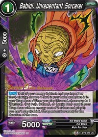 Babidi, Unrepentant Sorcerer (BT9-075) [Universal Onslaught Prerelease Promos] Parallel Foil