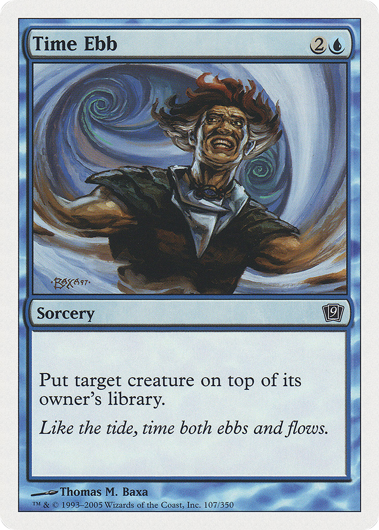 Time Ebb [Ninth Edition] Foil