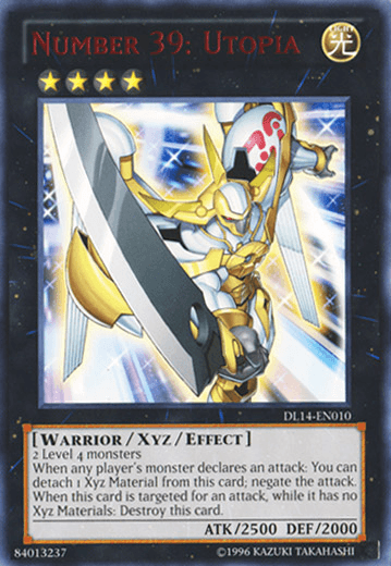 Number 39: Utopia (Red) [DL14-EN010] Rare - Josh's Cards