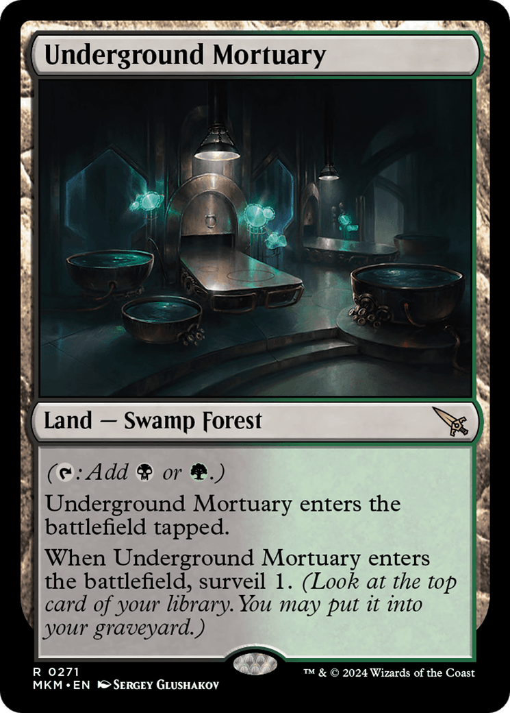 Underground Mortuary [Murders at Karlov Manor] - Josh's Cards