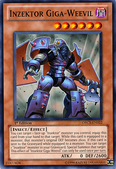 Inzektor Giga-Weevil [ORCS-EN022] Common - Josh's Cards