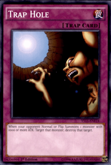 Trap Hole [YS15-ENF24] Common - Josh's Cards