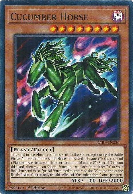 Cucumber Horse [DABL-EN036] Common - Josh's Cards