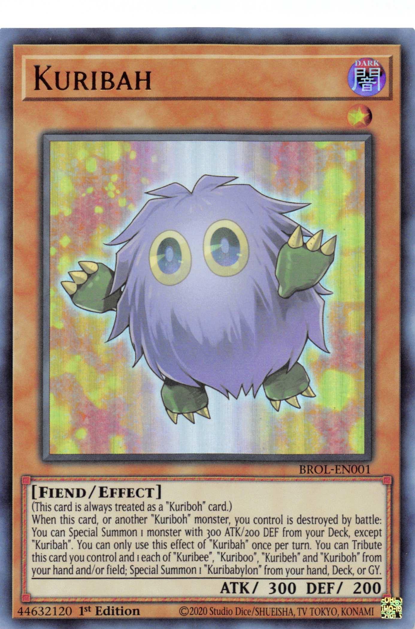 Kuribah [BROL-EN001] Ultra Rare - Josh's Cards
