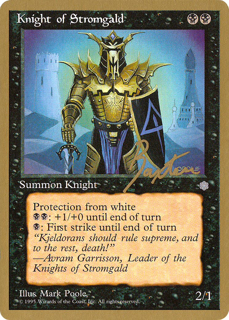 Knight of Stromgald (WCD-) - Pro Tour Collector Set