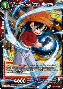 Pan, Adventure's Advent (BT17-011) [Ultimate Squad] Parallel Foil