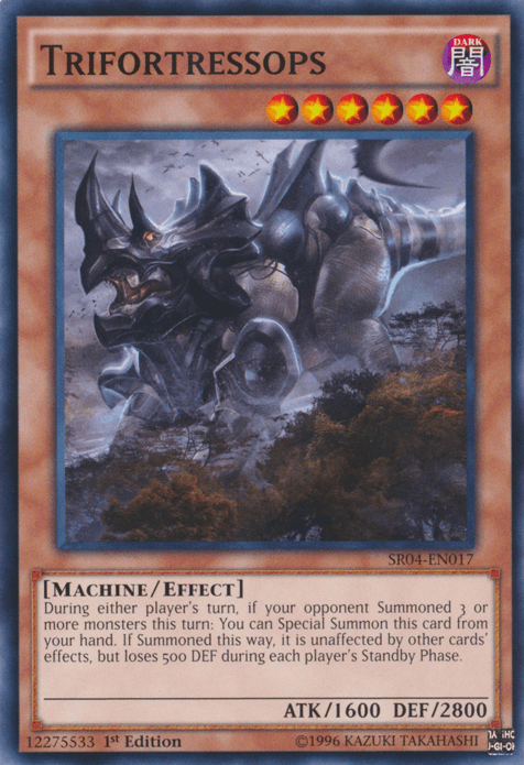 Trifortressops [SR04-EN017] Common - Josh's Cards
