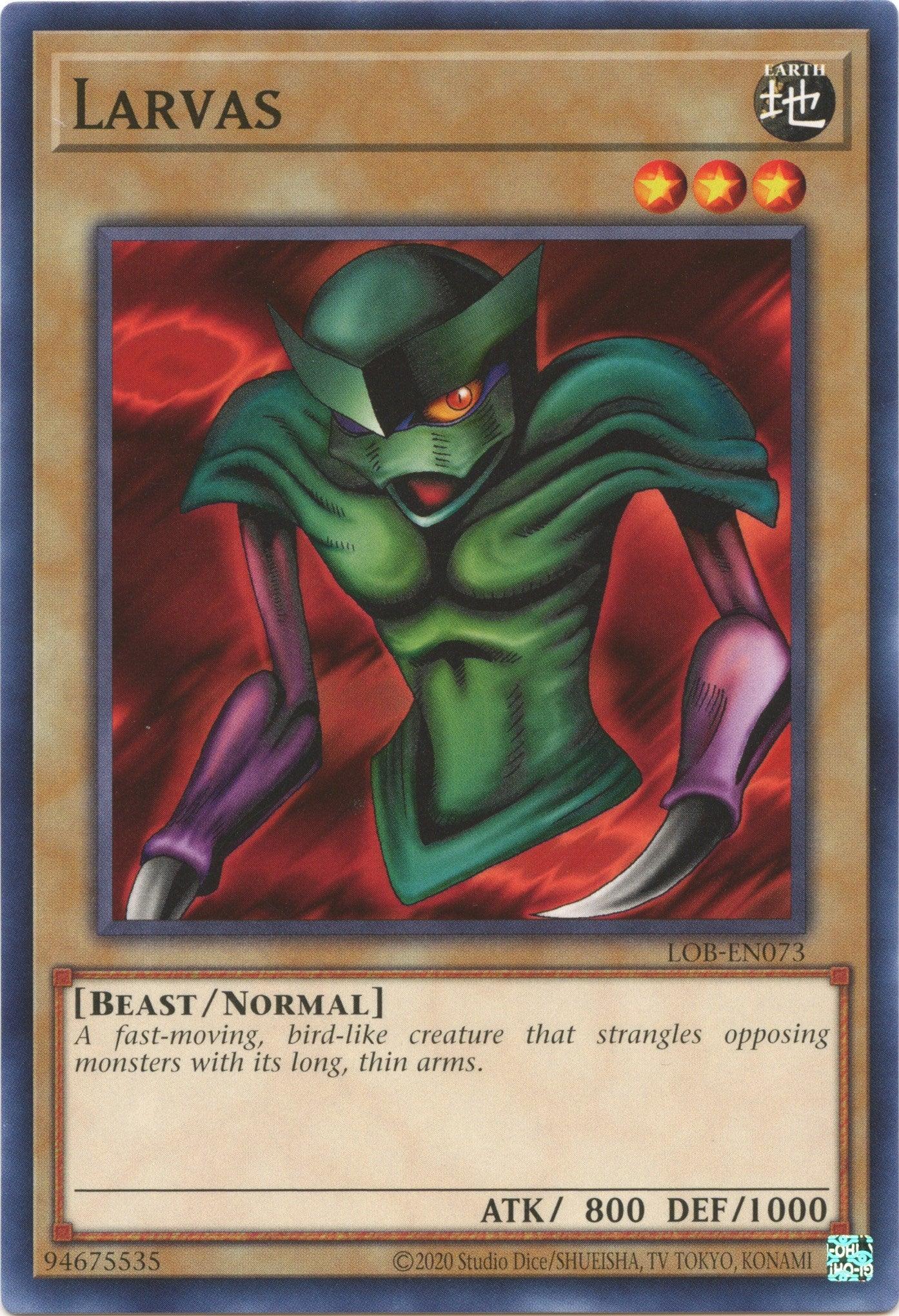 Larvas (25th Anniversary) [LOB-EN073] Common - Josh's Cards