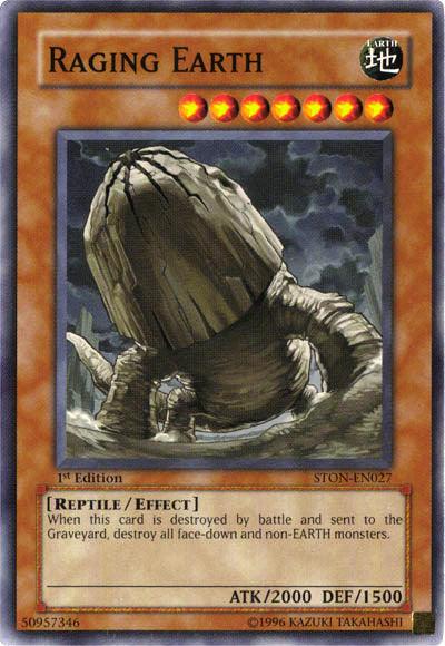 Raging Earth [STON-EN027] Common - Josh's Cards