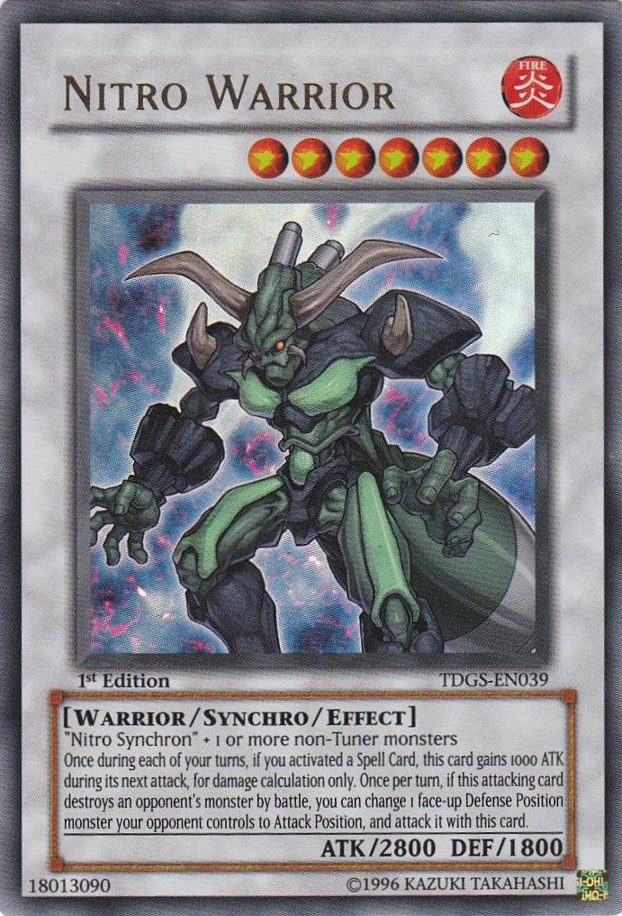 Nitro Warrior [TDGS-EN039] Ultra Rare - Josh's Cards