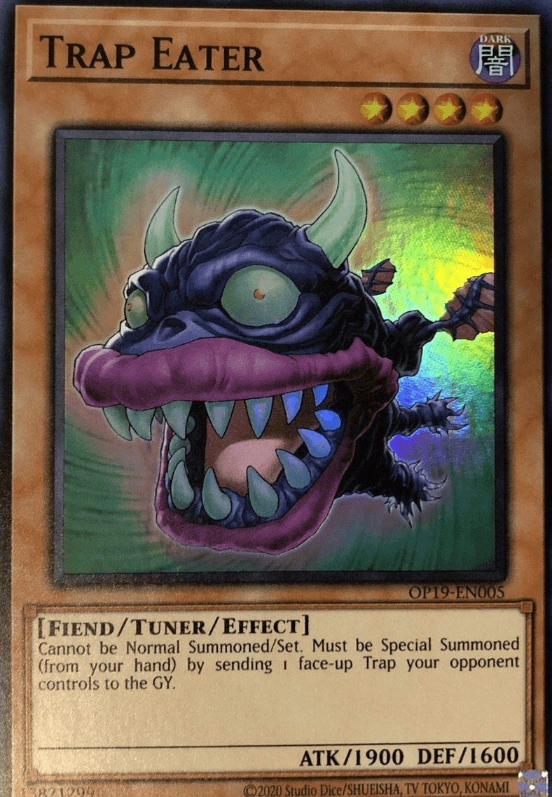 Trap Eater [OP19-EN005] Super Rare - Josh's Cards
