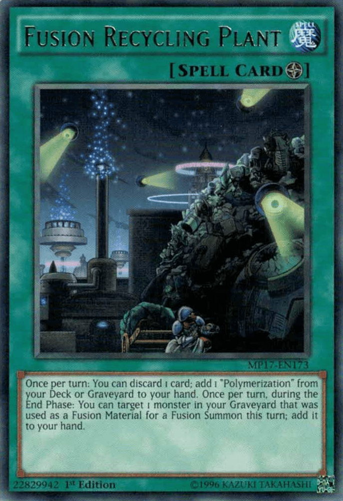Fusion Recycling Plant [MP17-EN173] Rare - Josh's Cards