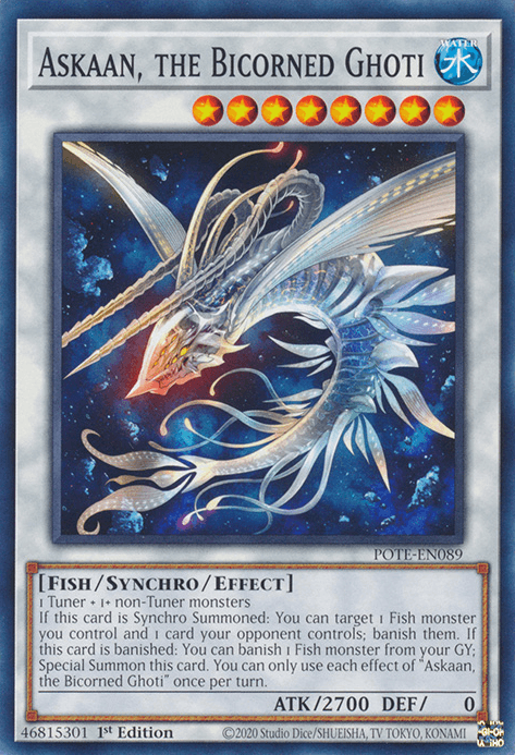 Askaan, the Bicorned Ghoti [POTE-EN089] Common - Josh's Cards