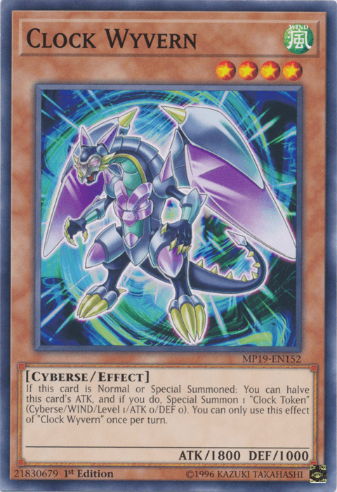 Clock Wyvern [MP19-EN152] Common - Josh's Cards
