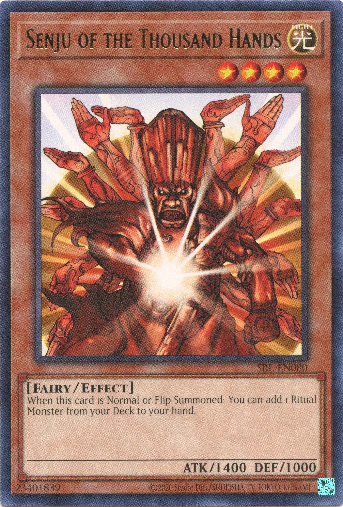 Senju of the Thousand Hands (25th Anniversary) [SRL-EN080] Rare - Josh's Cards