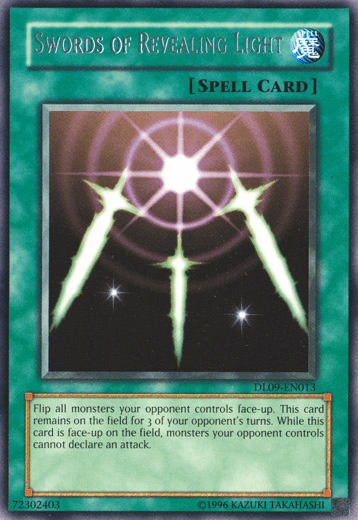 Swords of Revealing Light (Silver) [DL09-EN013] Rare - Josh's Cards