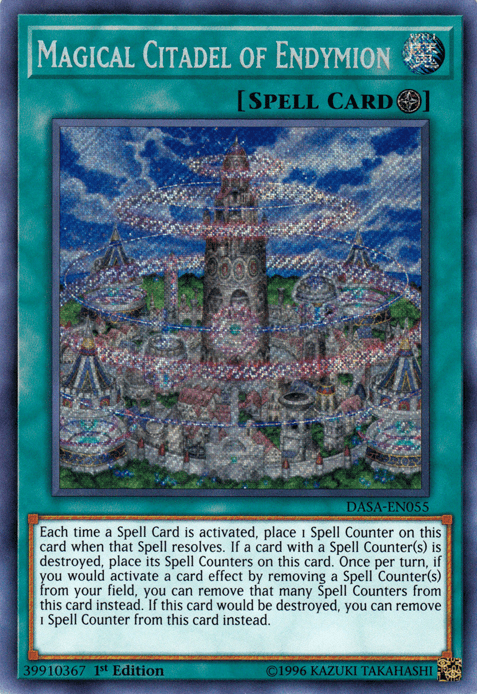 Magical Citadel of Endymion [DASA-EN055] Secret Rare - Josh's Cards