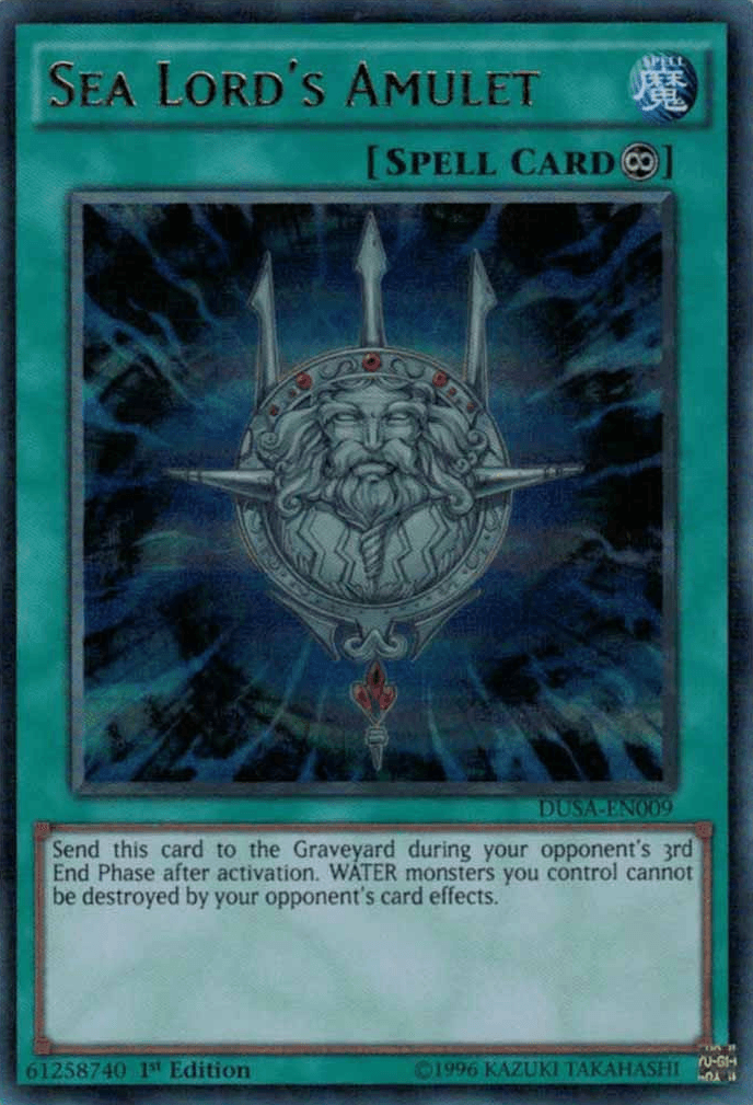 Sea Lord's Amulet [DUSA-EN009] Ultra Rare - Josh's Cards