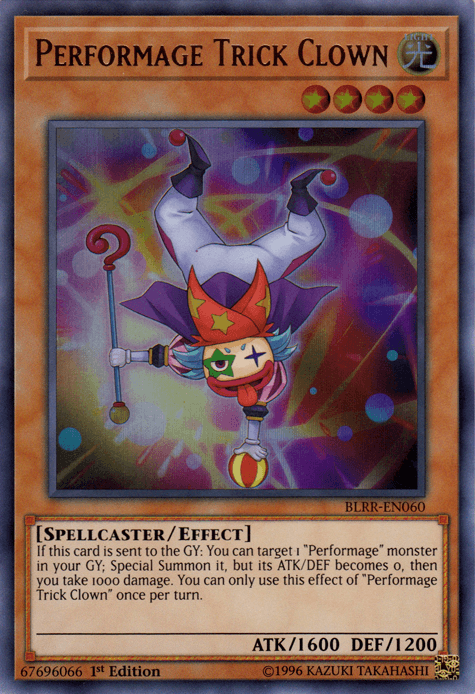 Performage Trick Clown [BLRR-EN060] Ultra Rare - Josh's Cards