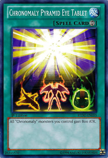 Chronomaly Pyramid Eye Tablet [REDU-EN055] Common - Josh's Cards