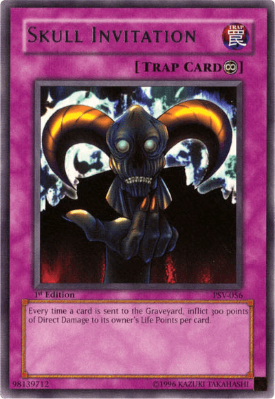 Skull Invitation [PSV-056] Rare - Josh's Cards