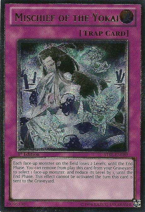 Mischief of the Yokai [STBL-EN089] Ultimate Rare - Josh's Cards