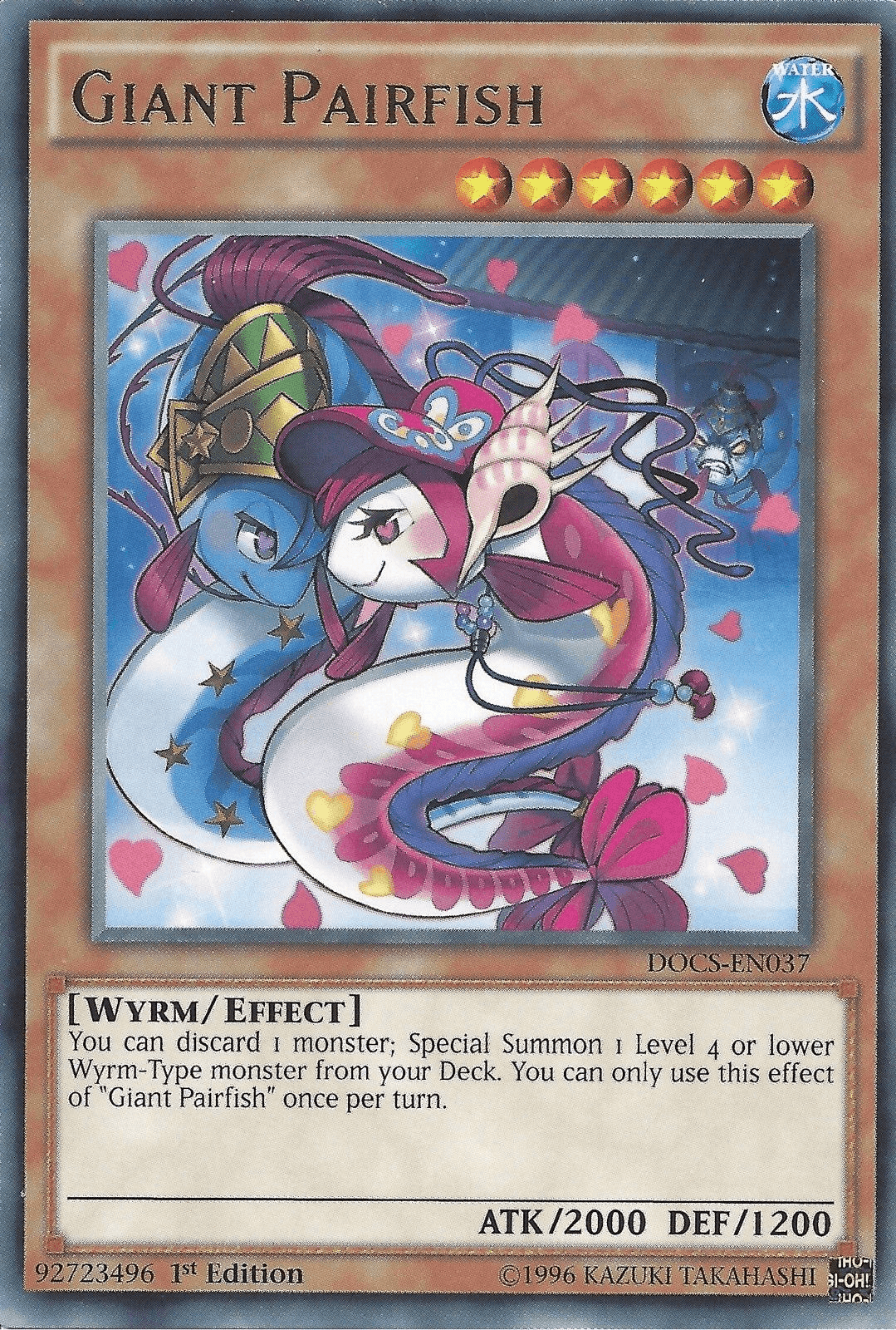 Giant Pairfish [DOCS-EN037] Rare - Josh's Cards