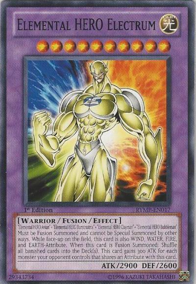 Elemental HERO Electrum [RYMP-EN017] Common - Josh's Cards