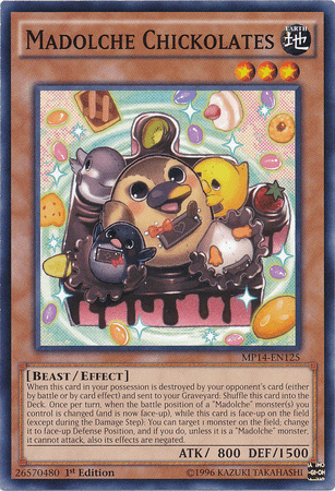 Madolche Chickolates [MP14-EN125] Common - Josh's Cards