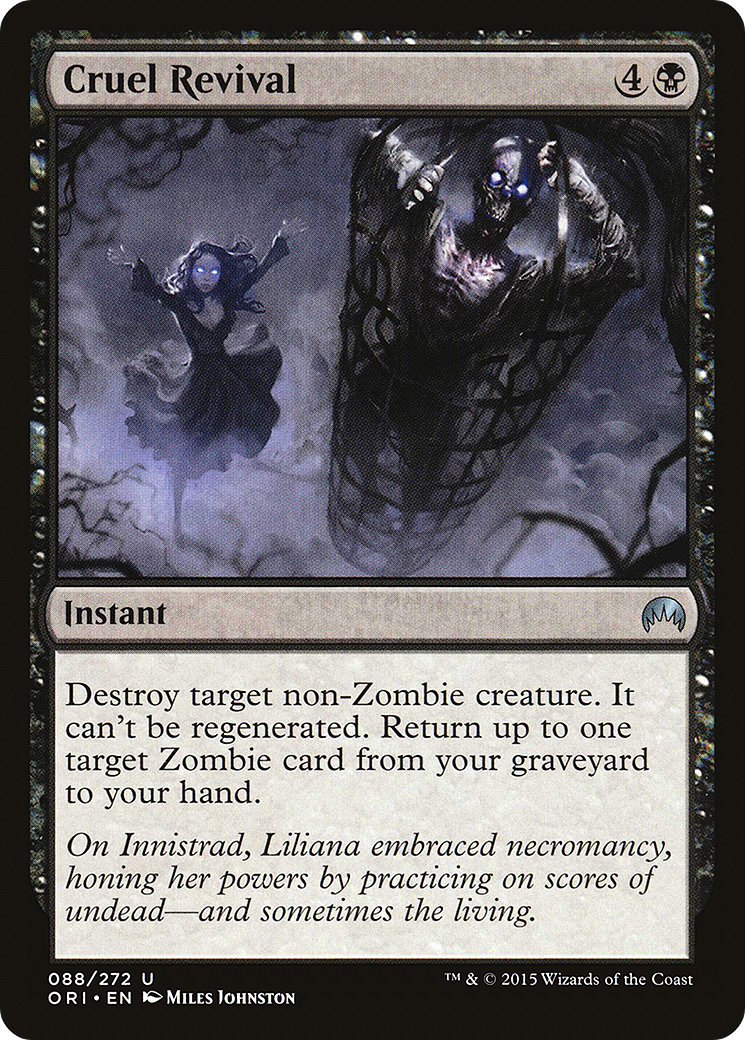Cruel Revival (ORI-088) - Magic Origins