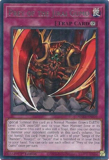 Prey of the Jirai Gumo [MAZE-EN010] Rare - Josh's Cards