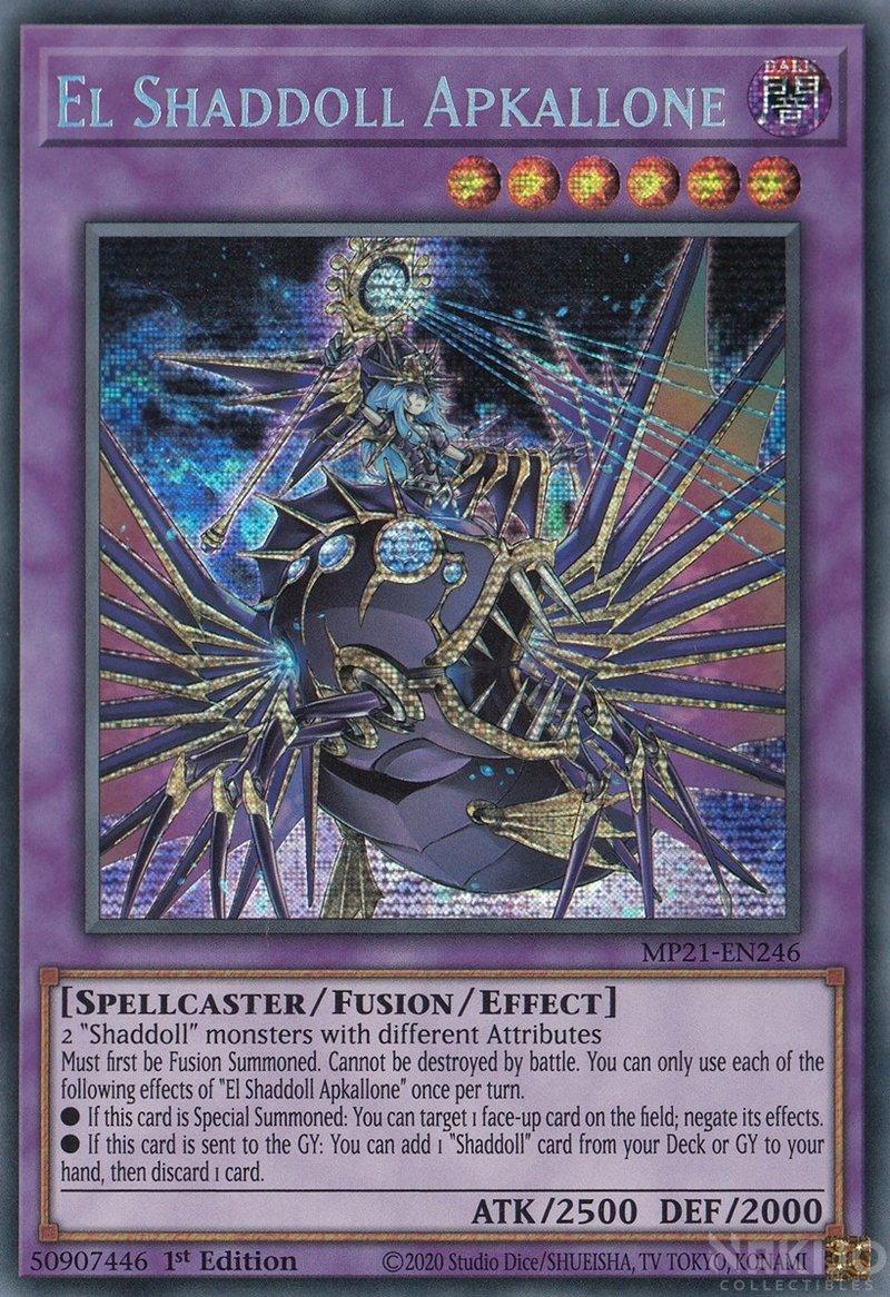 El Shaddoll Apkallone [MP21-EN246] Prismatic Secret Rare - Josh's Cards