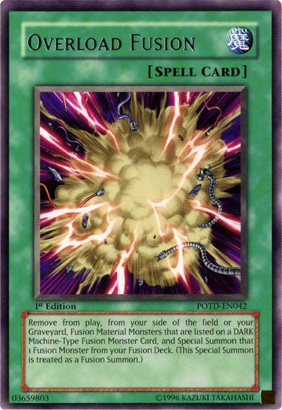 Overload Fusion [POTD-EN042] Rare - Josh's Cards