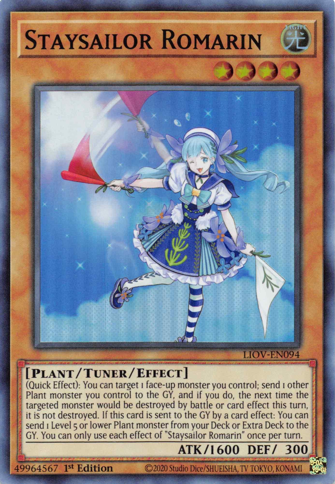 Staysailor Romarin [LIOV-EN094] Super Rare - Josh's Cards
