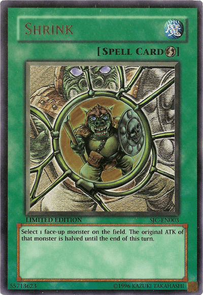 Shrink [SJC-EN003] Ultra Rare - Josh's Cards
