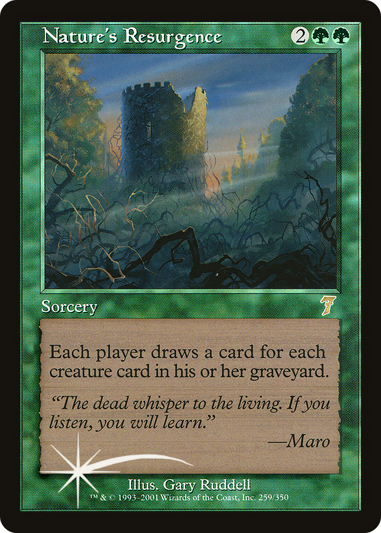 Nature's Resurgence [Seventh Edition] Foil