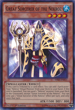 Great Sorcerer of the Nekroz [THSF-EN011] Super Rare - Josh's Cards