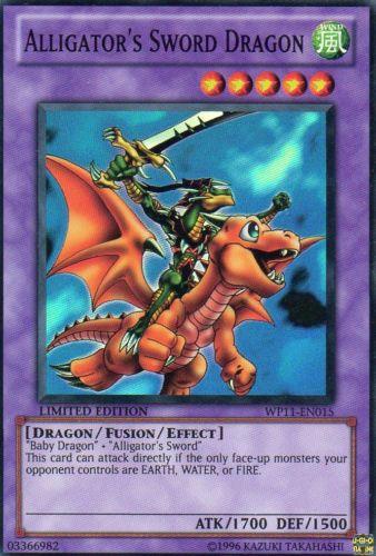 Alligator's Sword Dragon [WP11-EN015] Super Rare - Josh's Cards