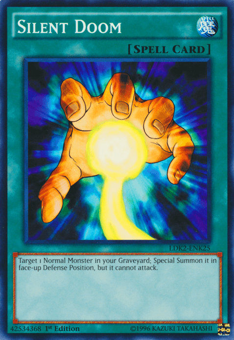 Silent Doom [LDK2-ENK25] Common - Josh's Cards