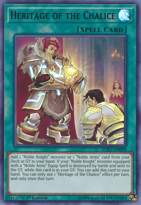 Heritage of the Chalice [SOFU-EN090] Ultra Rare - Josh's Cards